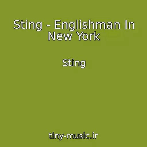 کاور آهنگ Sting - Englishman In New York از Sting