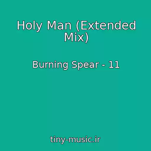 کاور آهنگ Holy Man (Extended Mix) از Burning Spear - 11