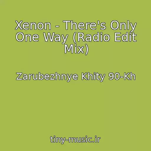 کاور آهنگ Xenon - There's Only One Way (Radio Edit Mix) از Zarubezhnye Khity 90-Kh