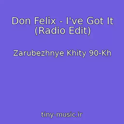 کاور آهنگ Don Felix - I've Got It (Radio Edit) از Zarubezhnye Khity 90-Kh