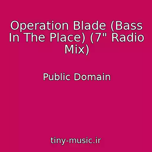 کاور آهنگ Operation Blade (Bass In The Place) (7" Radio Mix) از Public Domain