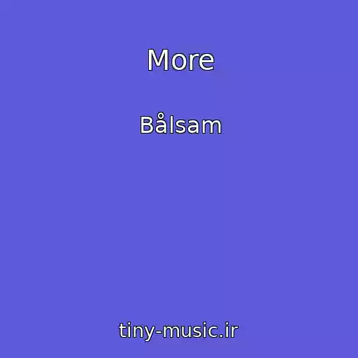 کاور آهنگ More از Bålsam