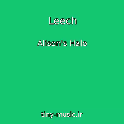 کاور آهنگ Leech از Alison's Halo