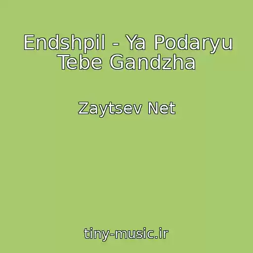 کاور آهنگ Endshpil - Ya Podaryu Tebe Gandzha از Zaytsev Net