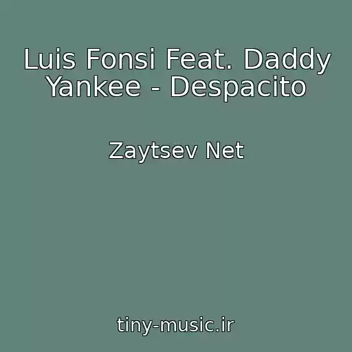 کاور آهنگ Luis Fonsi Feat. Daddy Yankee - Despacito از Zaytsev Net