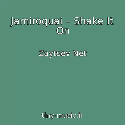 کاور آهنگ Jamiroquai – Shake It On از Zaytsev Net