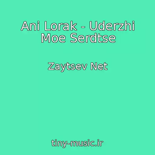 کاور آهنگ Ani Lorak - Uderzhi Moe Serdtse از Zaytsev Net