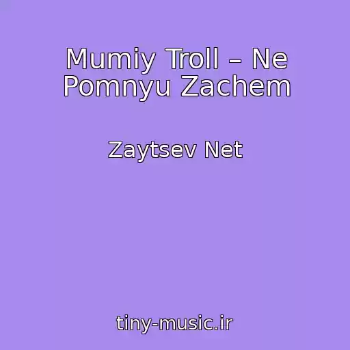 کاور آهنگ Mumiy Troll – Ne Pomnyu Zachem از Zaytsev Net
