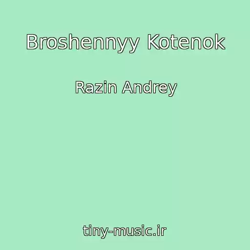 کاور آهنگ Broshennyy Kotenok از Razin Andrey