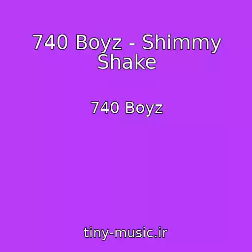 کاور آهنگ 740 Boyz - Shimmy Shake از 740 Boyz