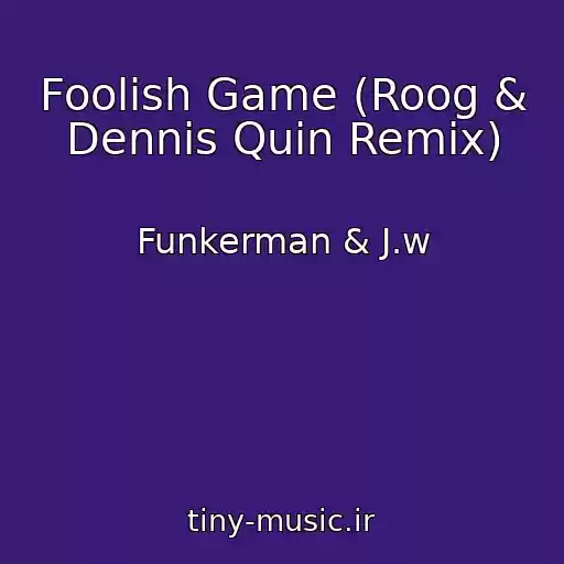 کاور آهنگ Foolish Game (Roog & Dennis Quin Remix) از Funkerman & J.w