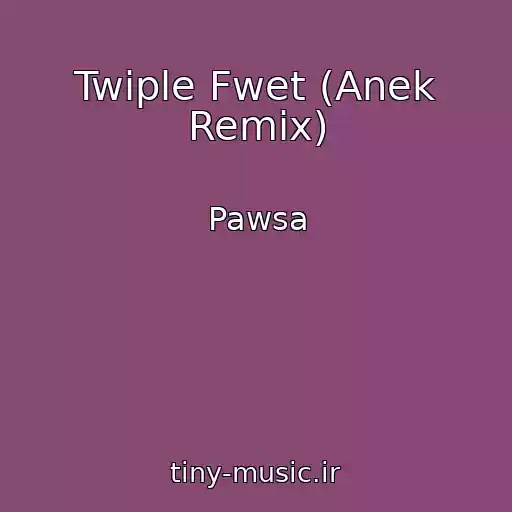 کاور آهنگ Twiple Fwet (Anek Remix) از Pawsa