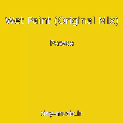 کاور آهنگ Wet Paint (Original Mix) از Pawsa