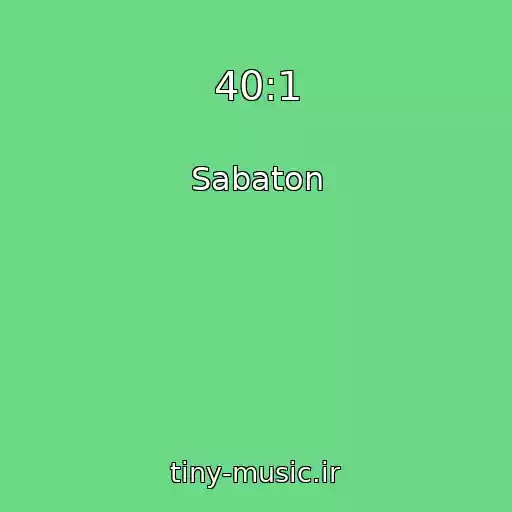 کاور آهنگ 40:1 از Sabaton
