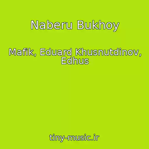 کاور آهنگ Naberu Bukhoy از Mafik, Eduard Khusnutdinov, Edhus