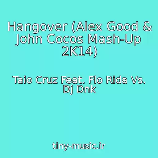 کاور آهنگ Hangover (Alex Good & John Cocos Mash-Up 2K14) از Taio Cruz Feat. Flo Rida Vs. Dj Dnk