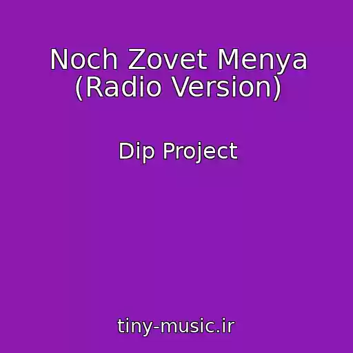 کاور آهنگ Noch Zovet Menya (Radio Version) از Dip Project