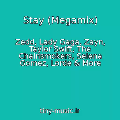 کاور آهنگ Stay (Megamix) از Zedd, Lady Gaga, Zayn, Taylor Swift, The Chainsmokers, Selena Gomez, Lorde & More