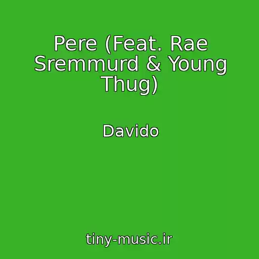 کاور آهنگ Pere (Feat. Rae Sremmurd & Young Thug) از Davido