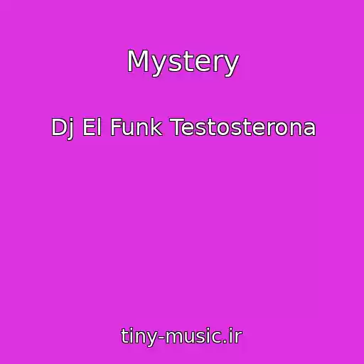 کاور آهنگ Mystery از Dj El Funk Testosterona