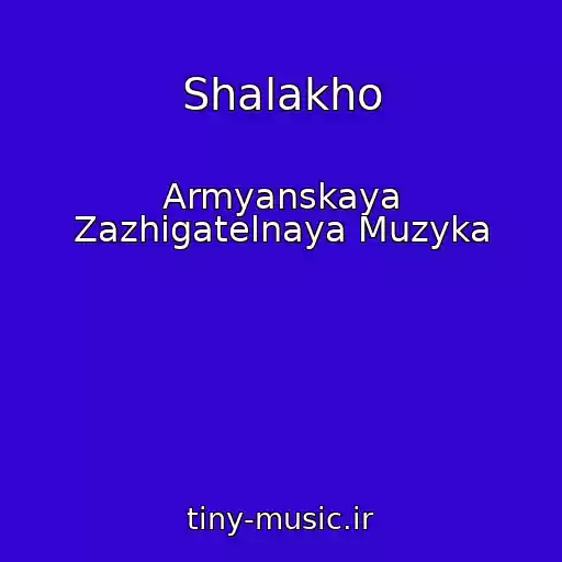 کاور آهنگ Shalakho از Armyanskaya Zazhigatelnaya Muzyka