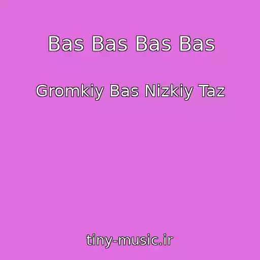 کاور آهنگ Bas Bas Bas Bas از Gromkiy Bas Nizkiy Taz