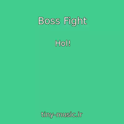 کاور آهنگ Boss Fight از Hol!