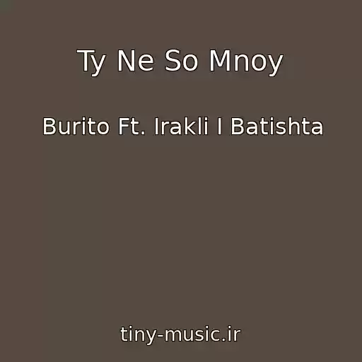 کاور آهنگ Ty Ne So Mnoy از Burito Ft. Irakli I Batishta
