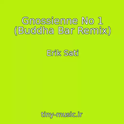 کاور آهنگ Gnossienne No 1 (Buddha Bar Remix) از Erik Sati