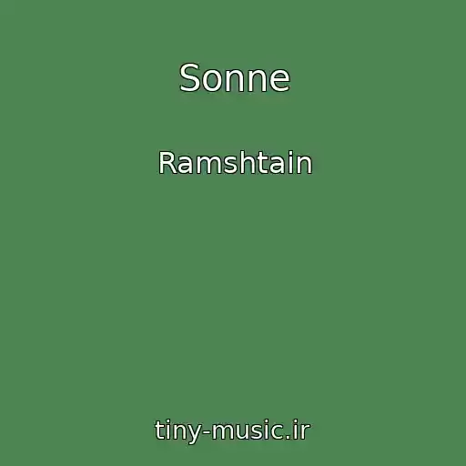 کاور آهنگ Sonne از Ramshtain