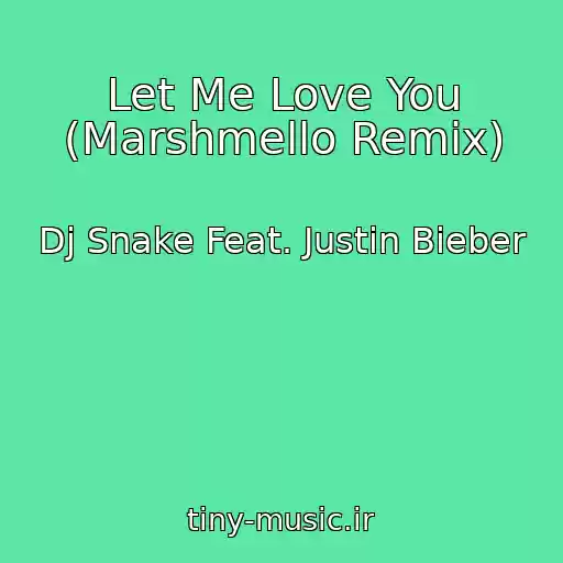 کاور آهنگ Let Me Love You (Marshmello Remix) از Dj Snake Feat. Justin Bieber