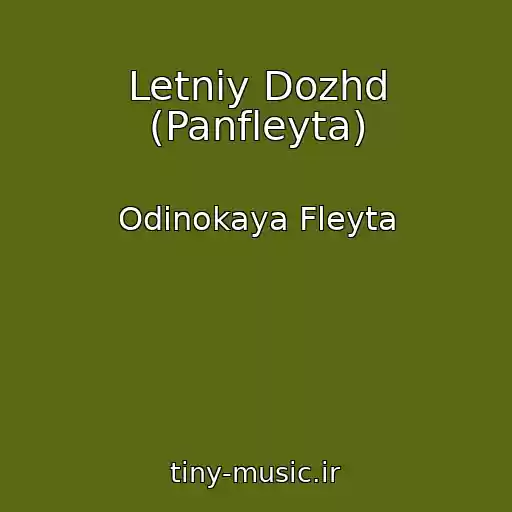 کاور آهنگ Letniy Dozhd (Panfleyta) از Odinokaya Fleyta