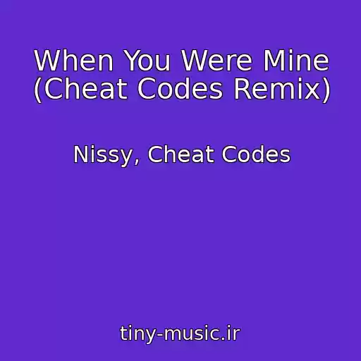 کاور آهنگ When You Were Mine (Cheat Codes Remix) از Nissy, Cheat Codes