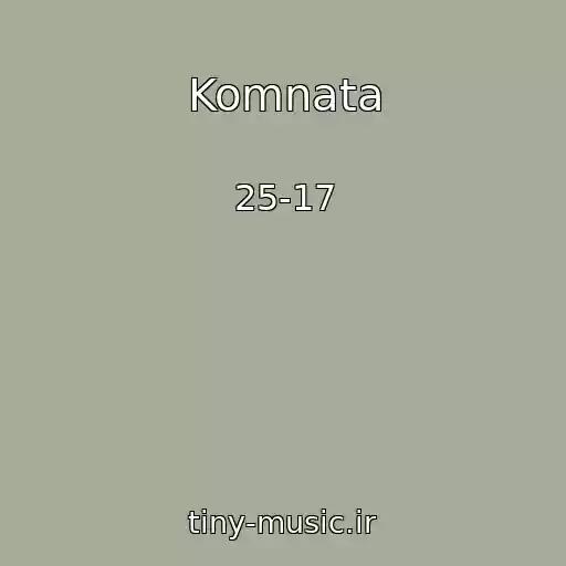 کاور آهنگ Komnata از 25-17