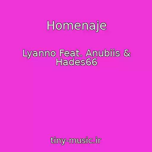 کاور آهنگ Homenaje از Lyanno Feat. Anubiis & Hades66