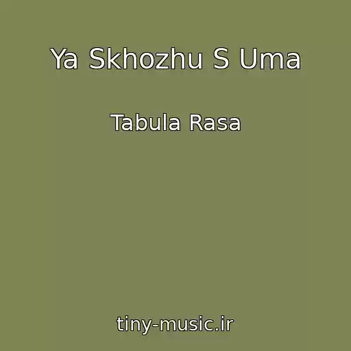 کاور آهنگ Ya Skhozhu S Uma از Tabula Rasa