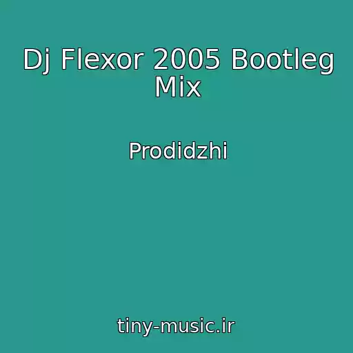 کاور آهنگ Dj Flexor 2005 Bootleg Mix از Prodidzhi