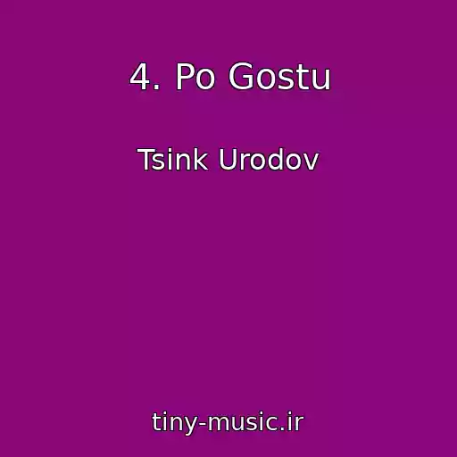 کاور آهنگ 4. Po Gostu از Tsink Urodov