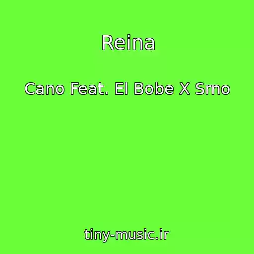 کاور آهنگ Reina از Cano Feat. El Bobe X Srno