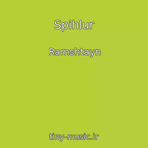 کاور آهنگ Spihlur از Ramshtayn
