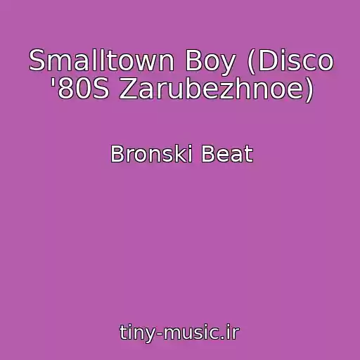 کاور آهنگ Smalltown Boy (Disco '80S Zarubezhnoe) از Bronski Beat