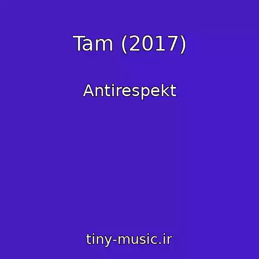 کاور آهنگ Tam (2017) از Antirespekt