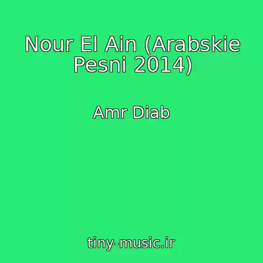 کاور آهنگ Nour El Ain (Arabskie Pesni 2014) از Amr Diab