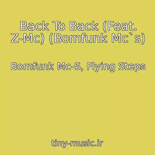 کاور آهنگ Back To Back (Feat. Z-Mc) (Bomfunk Mc`s) از Bomfunk Mc-S, Flying Steps