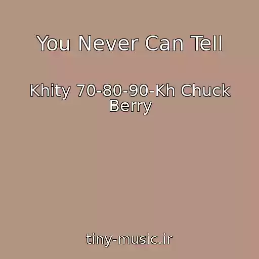 کاور آهنگ You Never Can Tell از Khity 70-80-90-Kh Chuck Berry