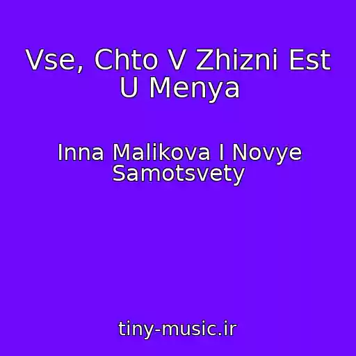 کاور آهنگ Vse, Chto V Zhizni Est U Menya از Inna Malikova I Novye Samotsvety
