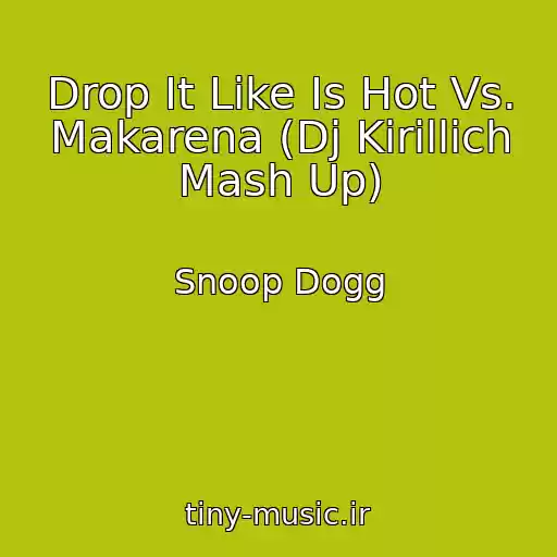 کاور آهنگ Drop It Like Is Hot Vs. Makarena (Dj Kirillich Mash Up) از Snoop Dogg