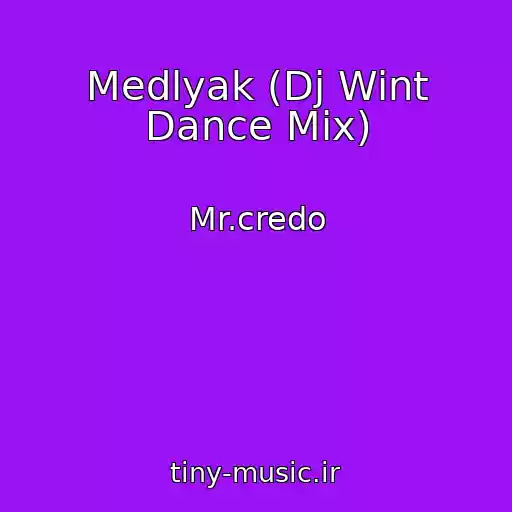 کاور آهنگ Medlyak (Dj Wint Dance Mix) از Mr.credo