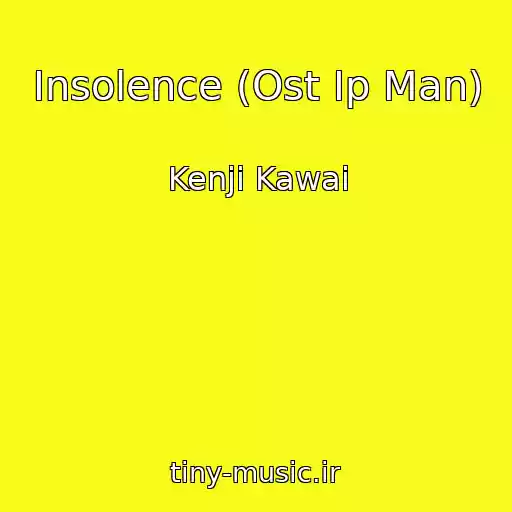 کاور آهنگ Insolence (Ost Ip Man) از Kenji Kawai