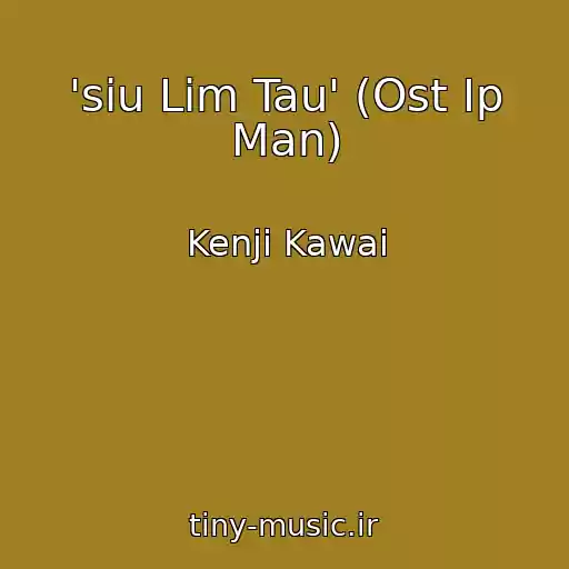 کاور آهنگ 'siu Lim Tau' (Ost Ip Man) از Kenji Kawai